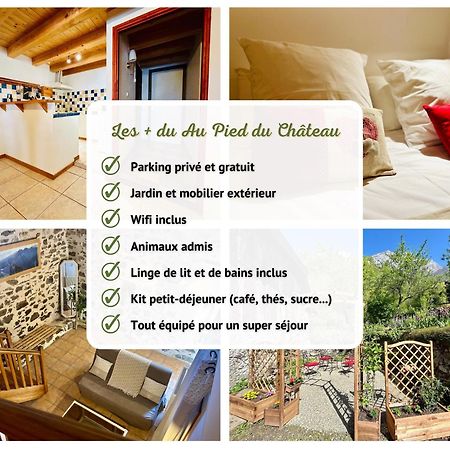 Au Pied Du Chateau- Parking Wifi Jardin - Clg Savoie Freterive Exterior foto